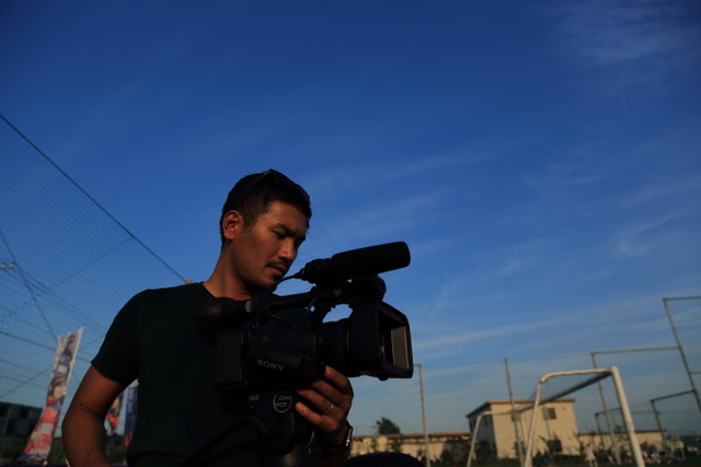 撮影をするかずえんど